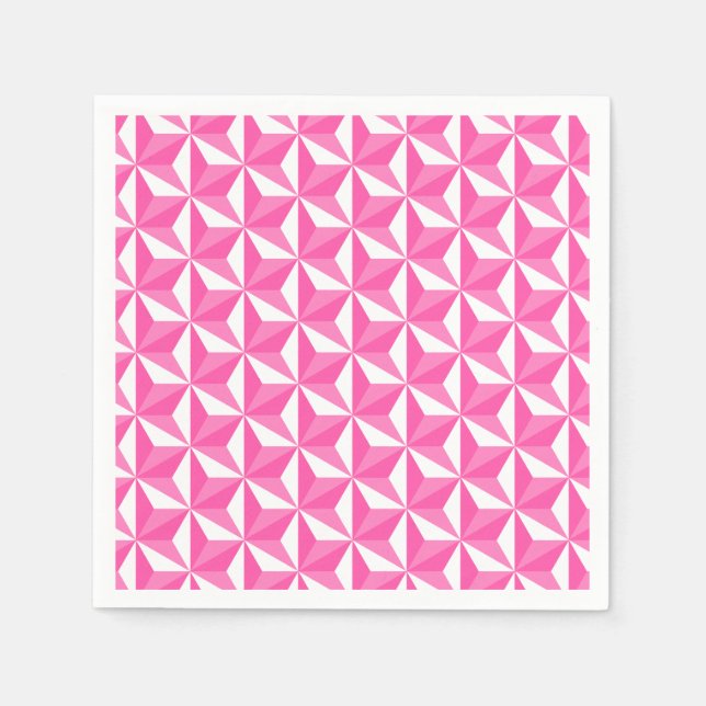 Asanoha-Muster Sakura Serviette (Vorderseite)