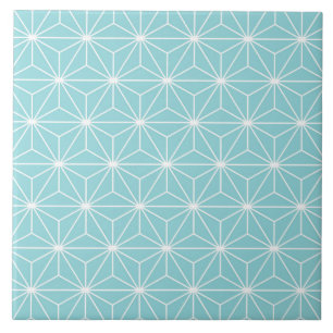 Asanoha Star Pattern Fliese
