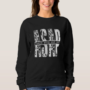 Asap immer anhalten und beten Glaube Christlich Sweatshirt