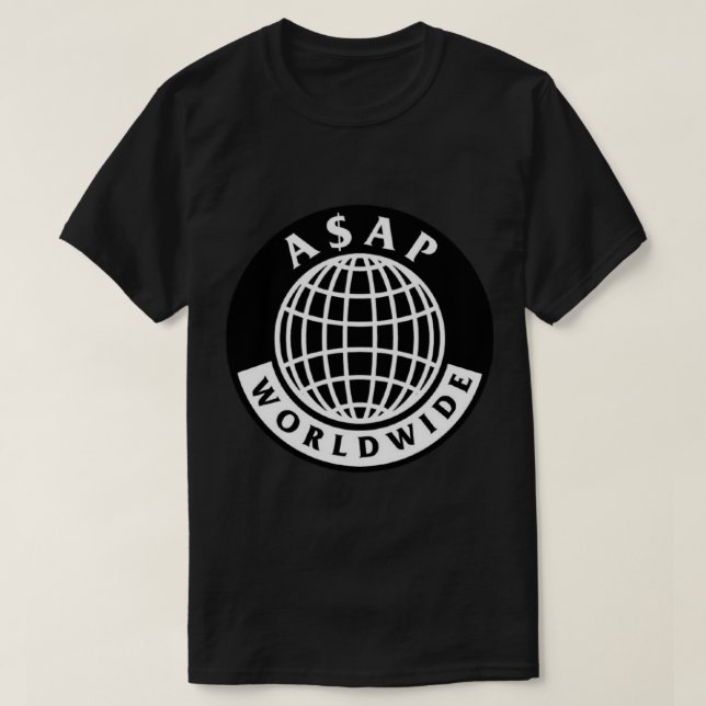Asap Mob Sticker T-Shirt (Design vorne)