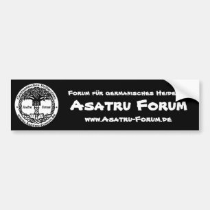 Asatru Forum Logo Autoaufkleber