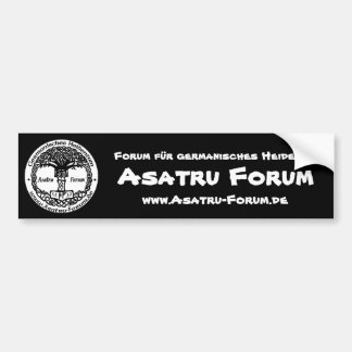 Asatru Forum Logo Autoaufkleber