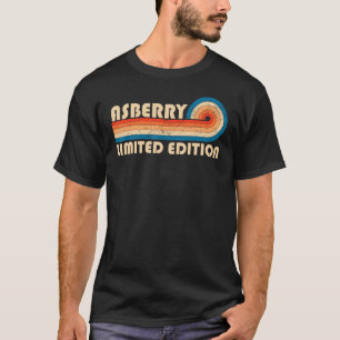 ASBERRY Nachname Retro Vintag 80er 90s Geburtstags T-Shirt