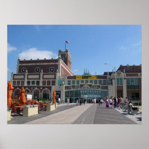 Asbury Park NJ Boardwalk - Paramount Theater Poster