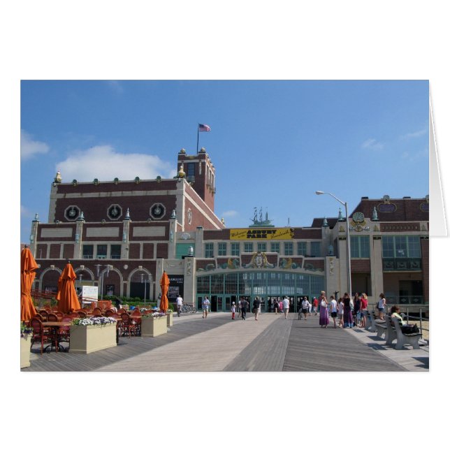 Asbury Park NJ Paramount Theater Convention Hall (Vorderseite (Horizontal))