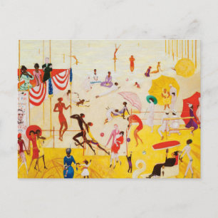 Asbury Park South, 1920 von Florine Stettheimer Postkarte