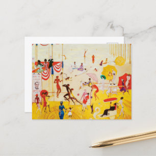 Asbury Park South by Florine Stettheimer Postkarte