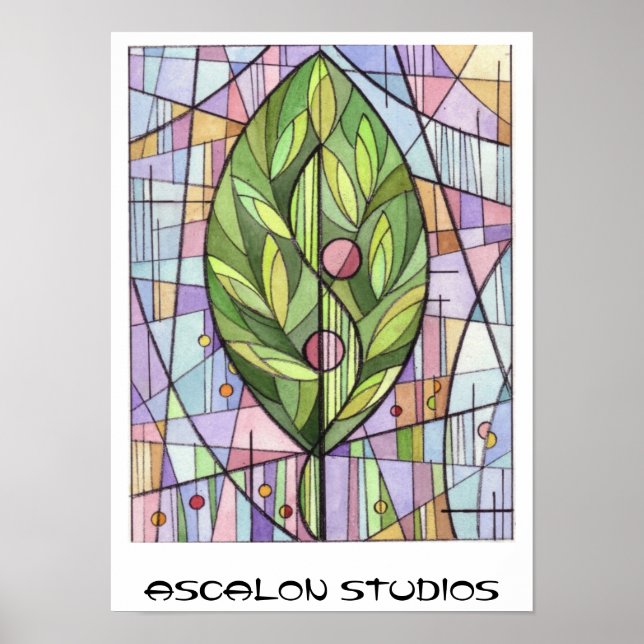 Ascalon Studios "Tree of Life" Print Poster (Vorne)