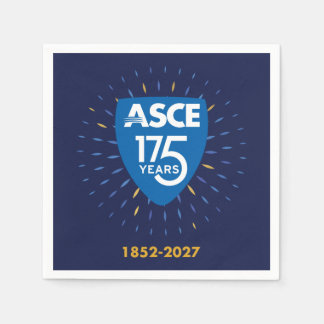 ASCE 175-Jahr-Jubiläumsserviette Serviette