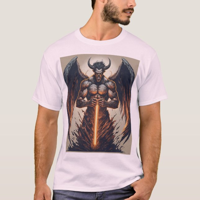 Ascended Champion: Esports Angel (Light Background T-Shirt (Vorderseite)