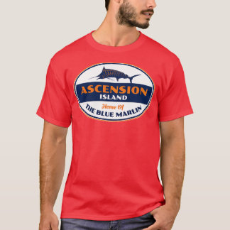 ASCENSION Island Fischen Langschläfchen T-Shirt