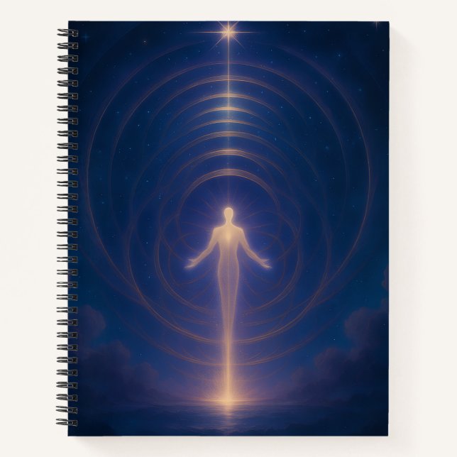 Ascension Light Notebook Notizbuch (Vorderseite)