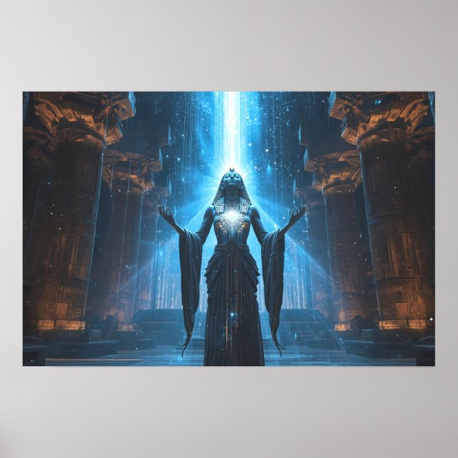 Ascension of the Starborn Priestess: Sci Fi  Poster (Vorne)