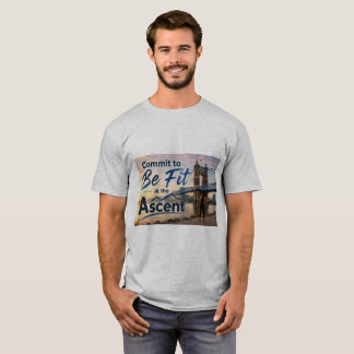 Ascent Wear - T-Shirt - Verpflichten Sie sich, fit