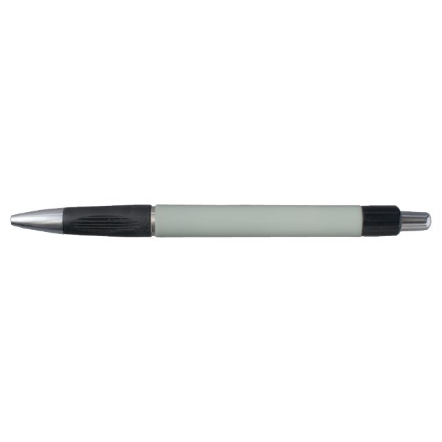 Asche grau (Vollfarbe) Kugelschreiber (Vorderseite)
