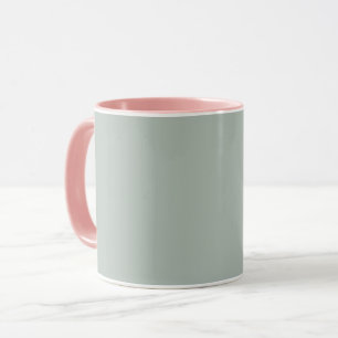 Asche grau (Vollfarbe) Tasse