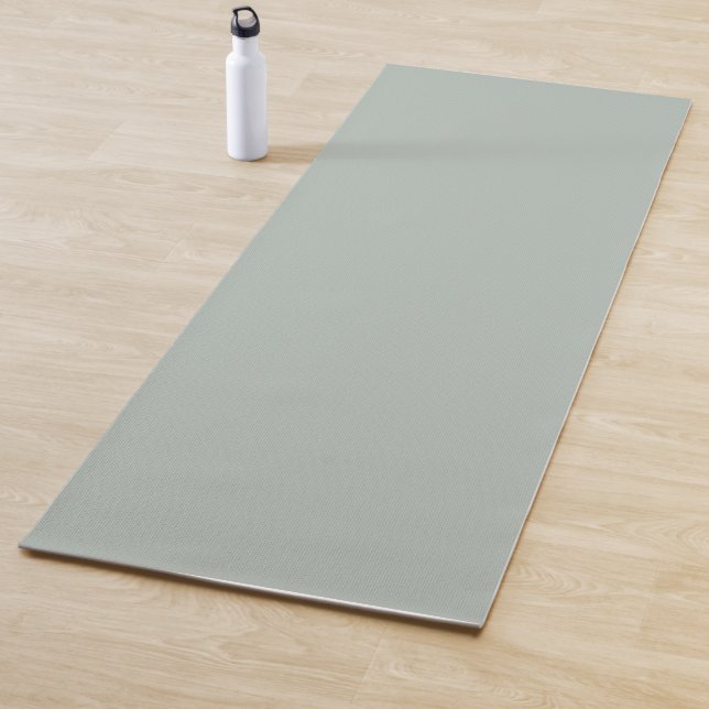 Asche grau (Vollfarbe) Yogamatte (Beispiel)
