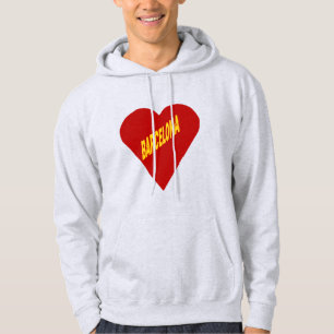 Asche-Kapuzenjacke Mann BARCELONA Hoodie