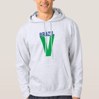 Asche-Kapuzenpullover BRAZIL VICTORY Hoodie