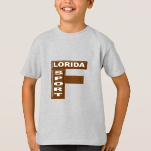 Asche T-Shirt Kinder CHOCOLAT FLORIDA SPORT