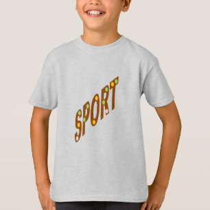 Asche T-Shirt Kinder SPORT