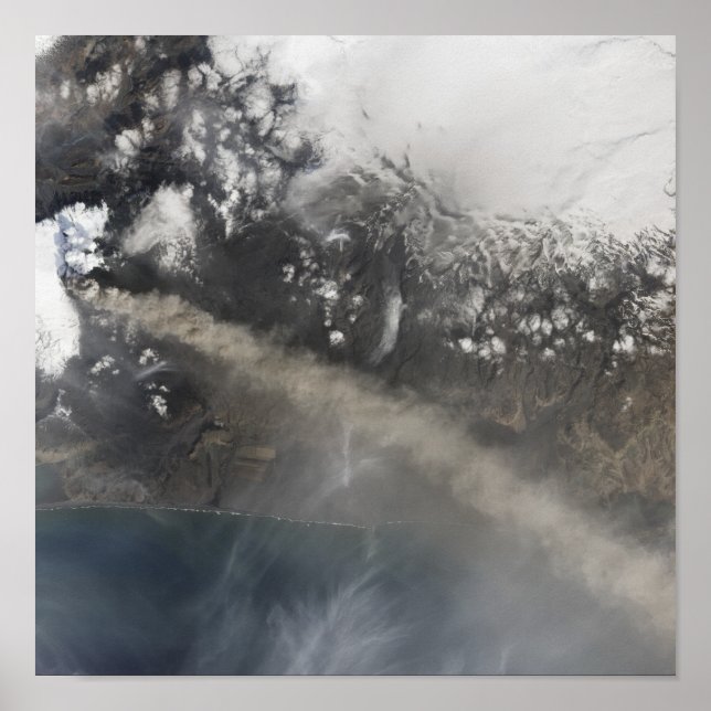 Asche und Dampf weiter abgeben Poster (Vorne)