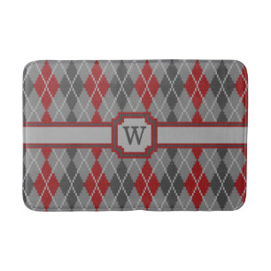 Asche und Glut Argyle Badematte