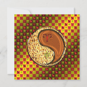 Äsche und Holzaffe Karte