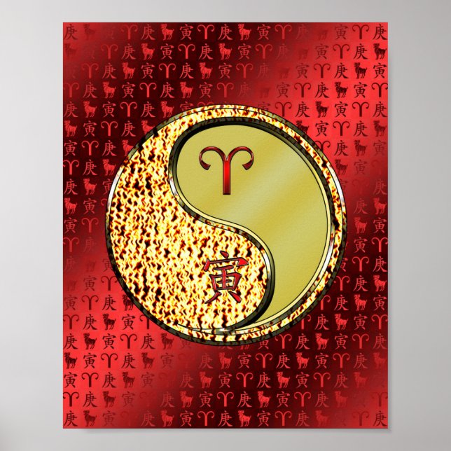 Äsche und Metallschläger Poster (Vorne)