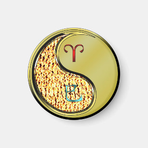 Äsche und Metallschlange Magnet