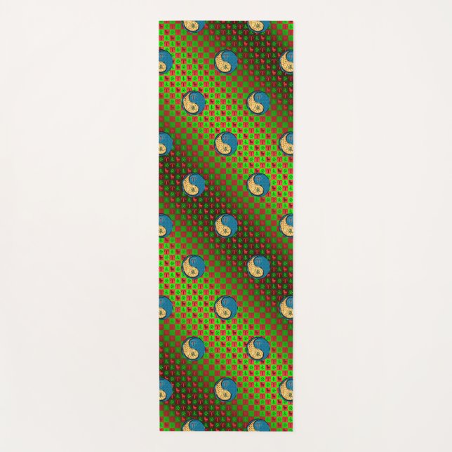 Äsche und Wasserziege Yogamatte (Vorderseite)