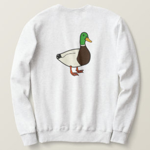 Aschen-Ente/Quaken-Druck-Sweatshirt Sweatshirt
