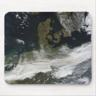 Aschenfeder von Eyjafjallajokull Vulkan 2 Mousepad