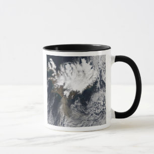 Aschenfeder von Eyjafjallajokull Vulkan, Icelan Tasse