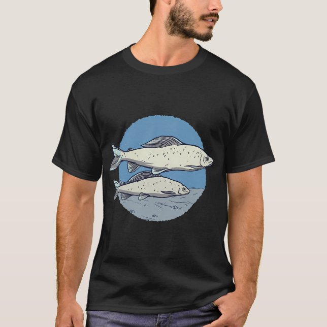Äschenforelle Fische Fische T-Shirt (Vorderseite)