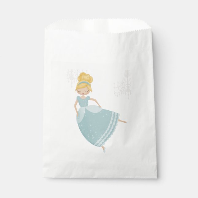 Aschenputtel-Gastgeschenk Geschenktütchen (Vorderseite)