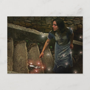 Aschenputtel hat ihre Slipper-Postkarte verloren Postkarte