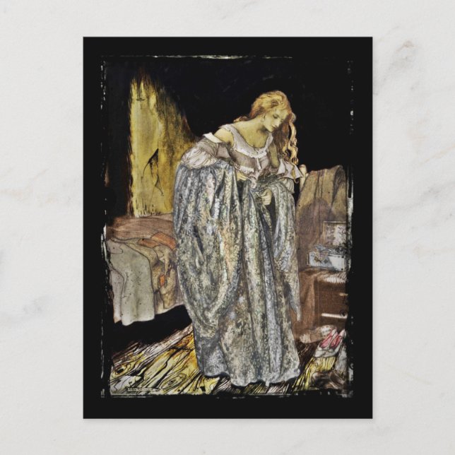 Aschenputtel im Attikum Postkarte (Vorderseite)