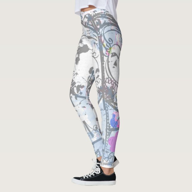 Aschenputtel inspirierte Wagen-Leggings Leggings (Links)