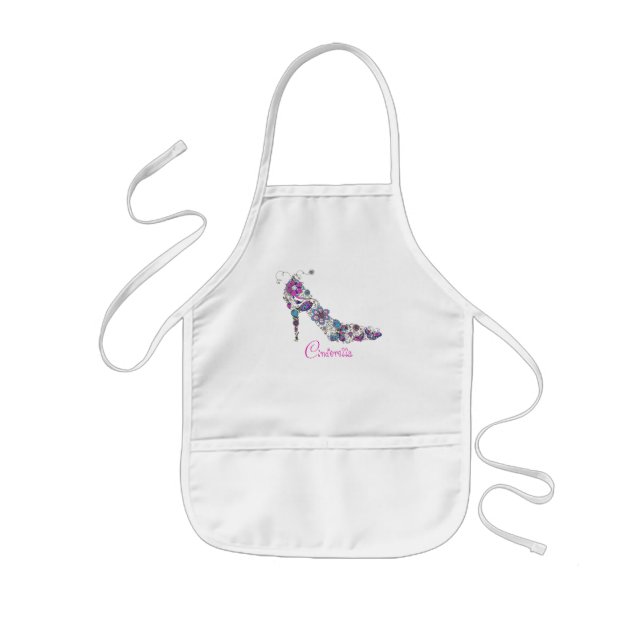 Aschenputtel - Kinder-Schürze / Schuh Kinderschürze (Vorne)