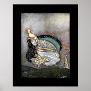 Aschenputtel ~ Märchen ~ Bettgeschichte ~ Klassike Poster