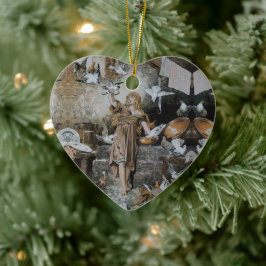 Aschenputtel - Märchen - Grimm Keramik Ornament