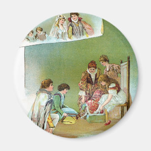 Aschenputtel Märchen Magnet