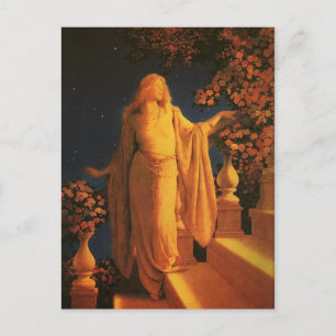 Aschenputtel, Maxfield Parrish Postkarte