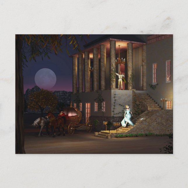 Aschenputtel Postkarte (Vorderseite)