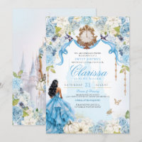 Aschenputtel Princess Light Blue Royal Sweet 16