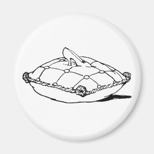 Aschenputtel-Schuh Vintage-Märchenkunst Magnet