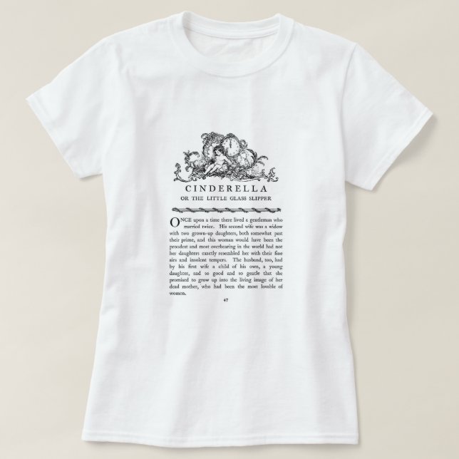 Aschenputtel T-Shirt (Design vorne)