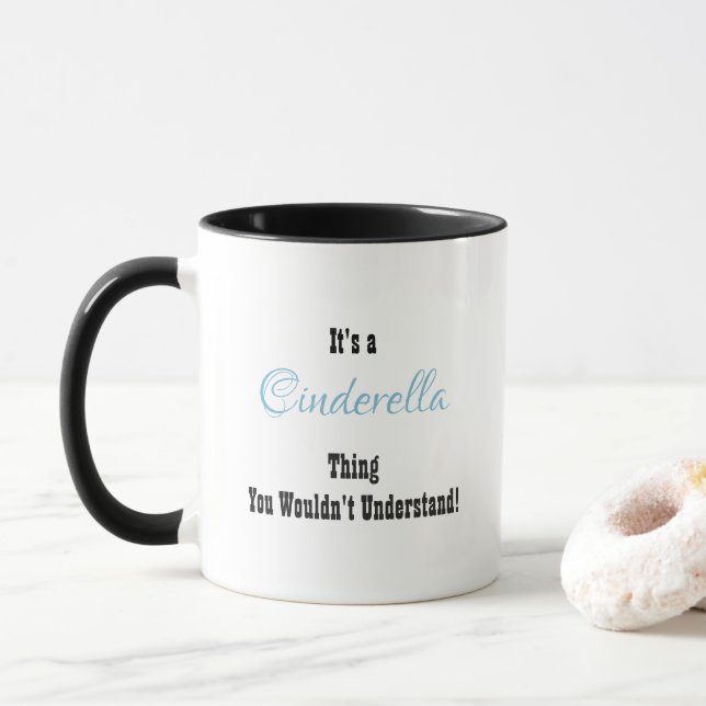 Aschenputtel-Tasse Tasse (Mit Donut)