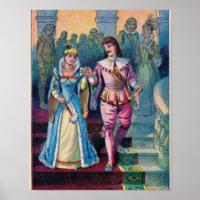 Aschenputtel und der Prinz Poster (Vorne)